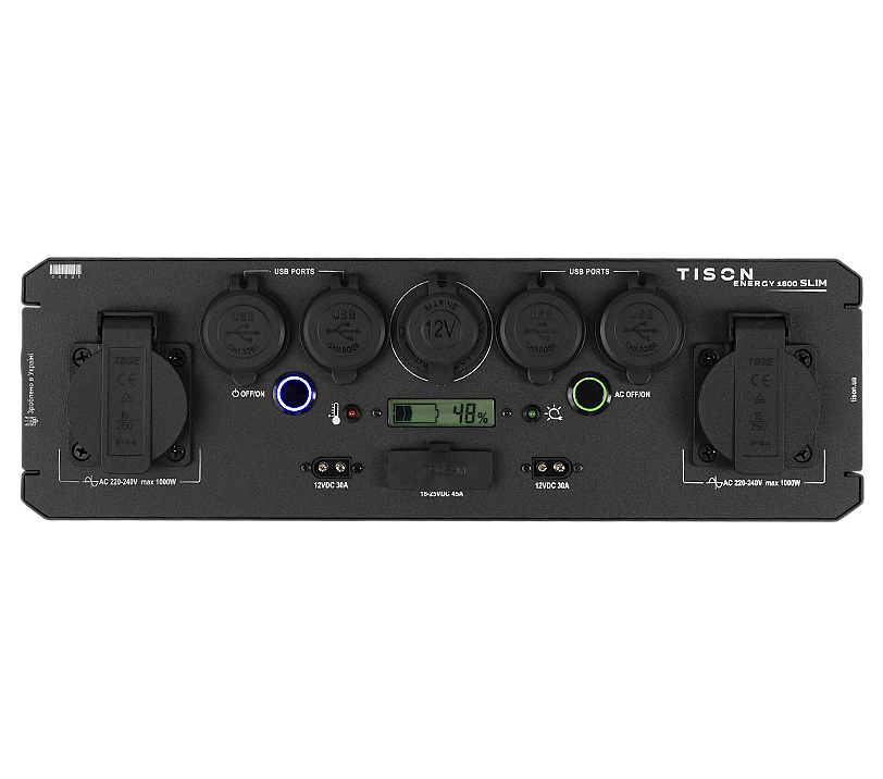TISON ENERGY 1800 SLIM (лицевая)